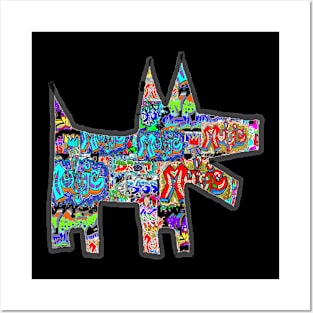 Graffiti Dog Puppy Pet Fun 24 Posters and Art